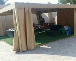 مظلات حدائق قماش 