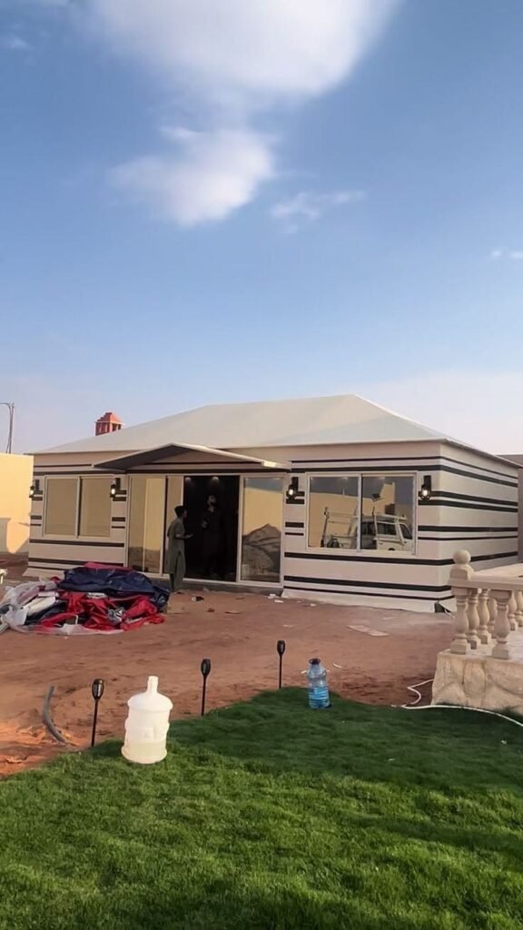 بيت شعر ملكي فاخر في نجران