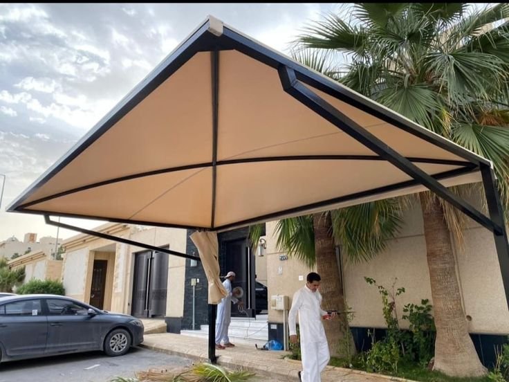 تفصيل مظلات سيارات شرورة