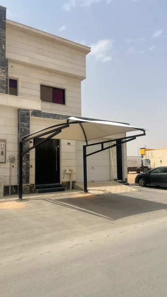 مظلات سيارات PVC مقاومة للماء نجران