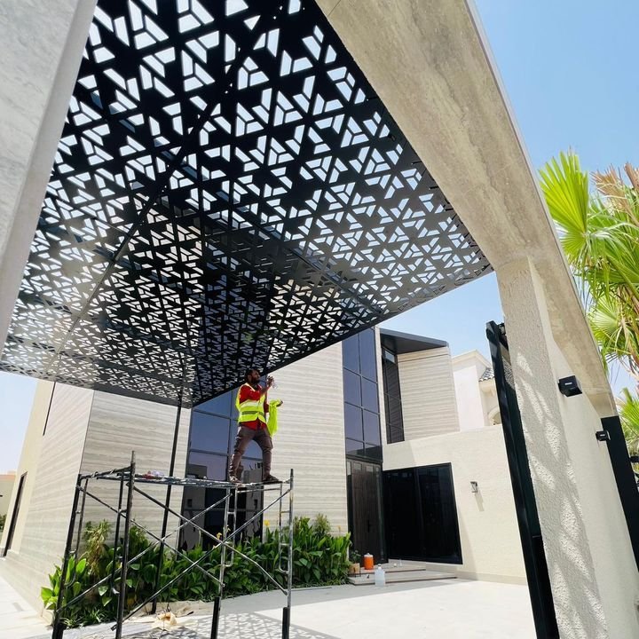 مظلات قص ليزر نجران